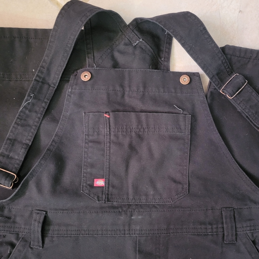 Dickies Black Women Jeans Overalls - Picture 4 of 14